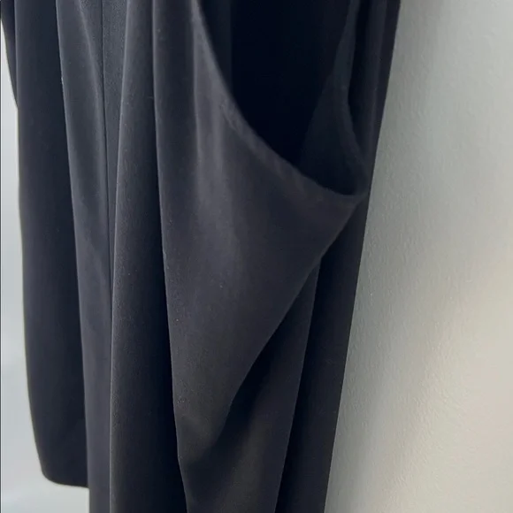 Eileen Fisher 100% Silk Black Asymmetrical Scoop-Neck Sleeveless Top Size XL - Picture 8 of 11